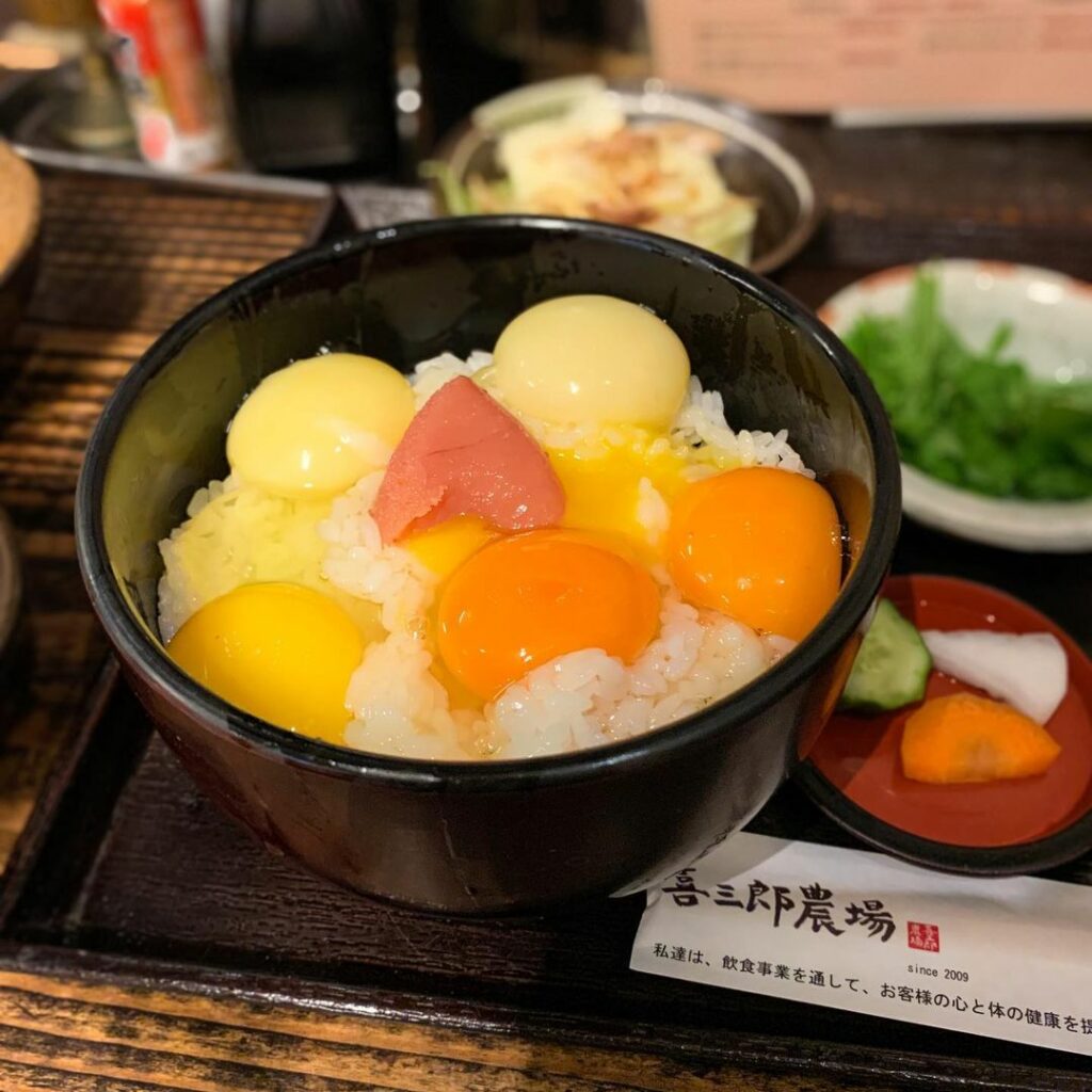 Kisaburo Farm - tamago kake gohan