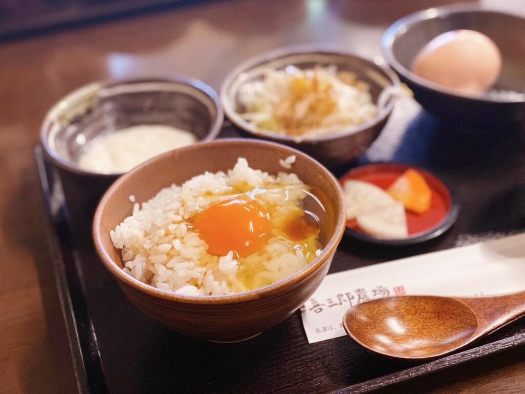 Kisaburo Farm - tamago kake gohan