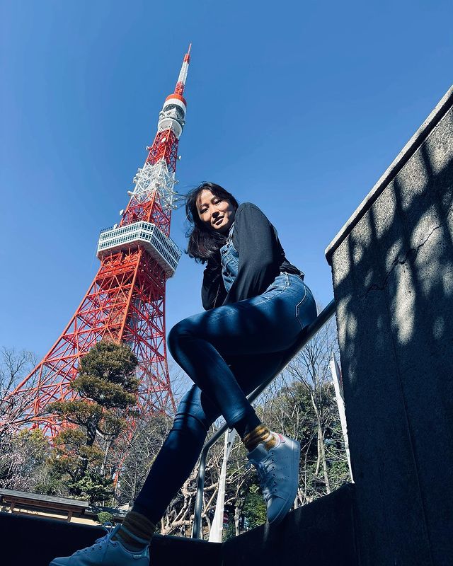 tokyo tower - secret photo spot