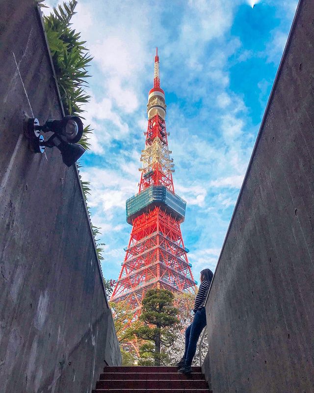 tokyo tower - hidden spot