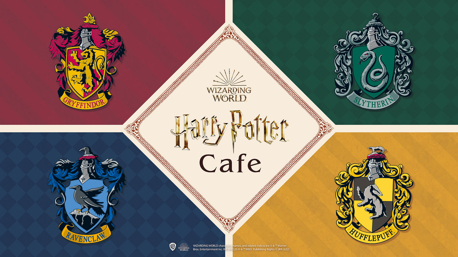 Harry Potter cafe - house logo