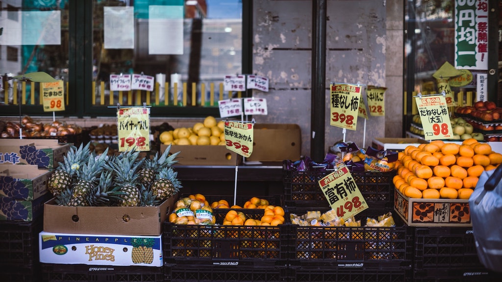 Kansai dialect - shop front