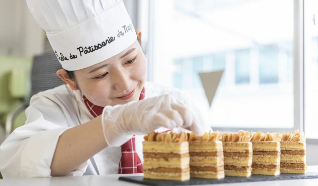 Studying in Japan - pastry school