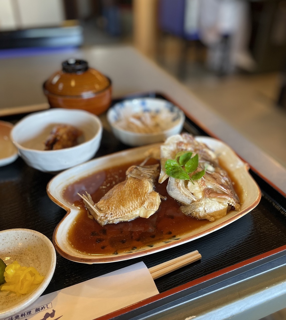 Tomonoura - sea bream set meal