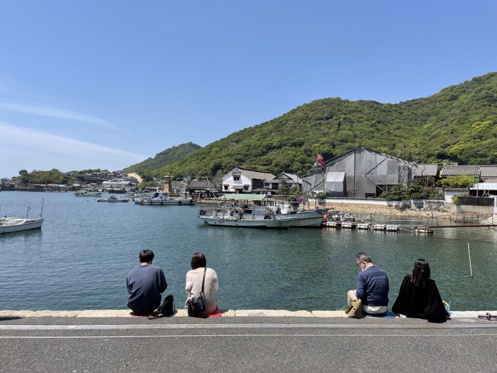 Tomonoura - view of port