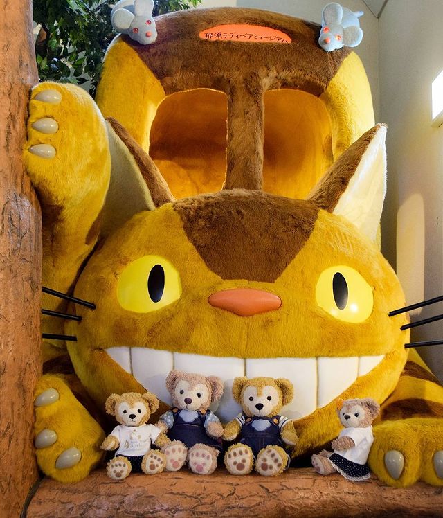 nasu teddy bear museum - cat bus