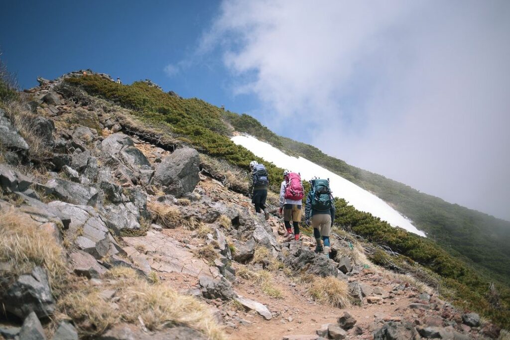 Climbing Mount Fuji