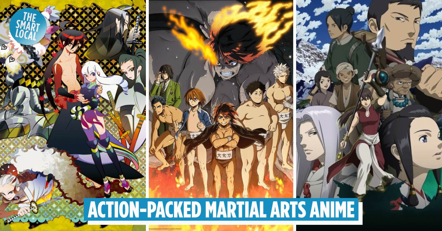 21 Best Martial Arts Anime Shows  Movies Of All Time  FandomSpot