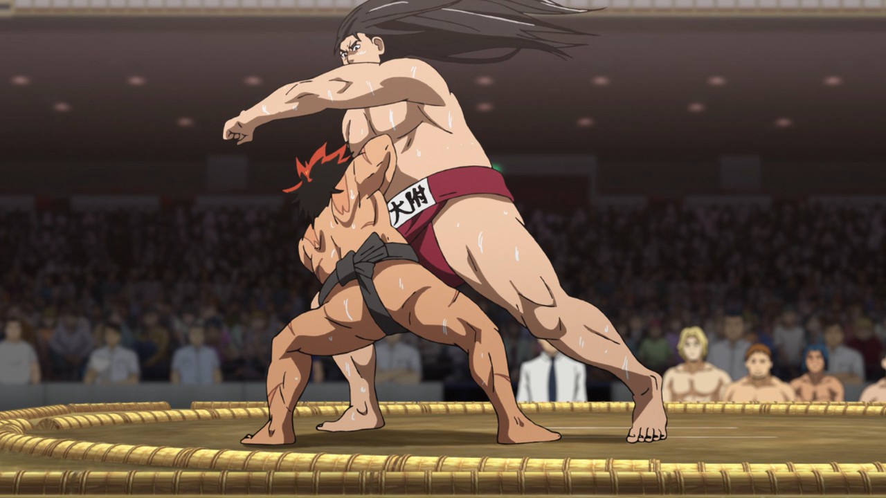 Martial arts anime - Hinomaru Sumo