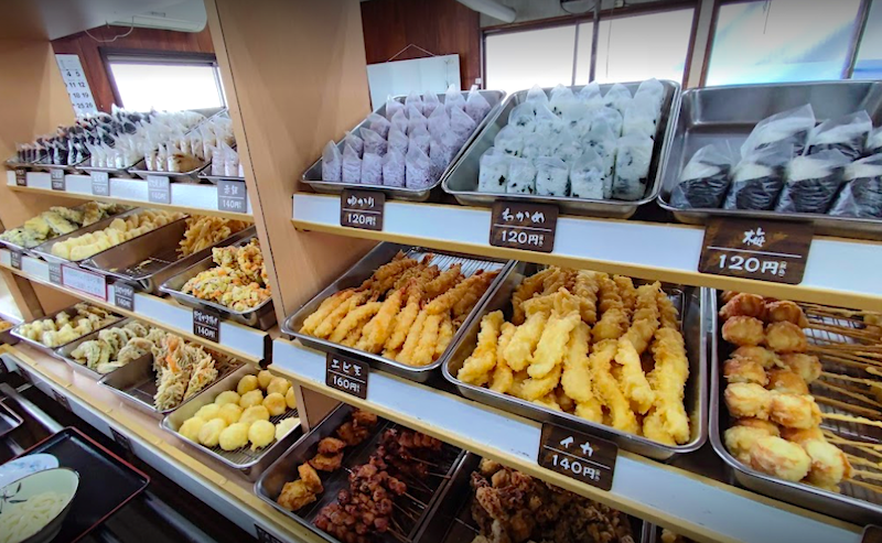 Meigen Udon - side dishes