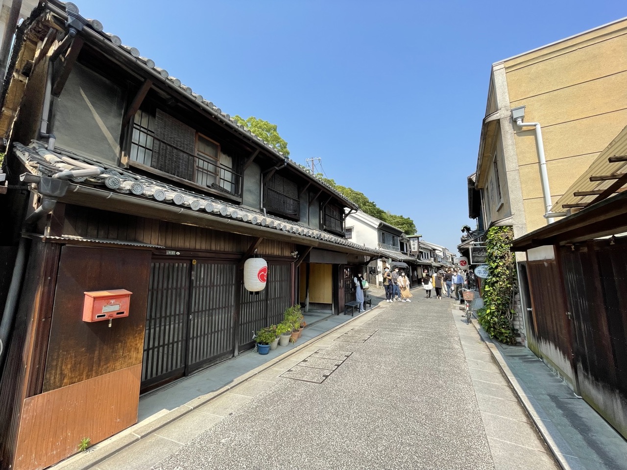 Kurashiki Bikan Historical Quarter - walking area