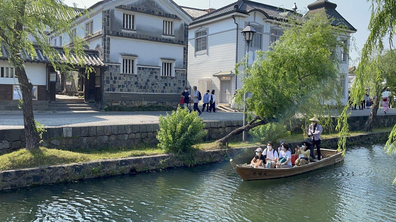 Kurashiki Bikan Historical Quarter - boat tour