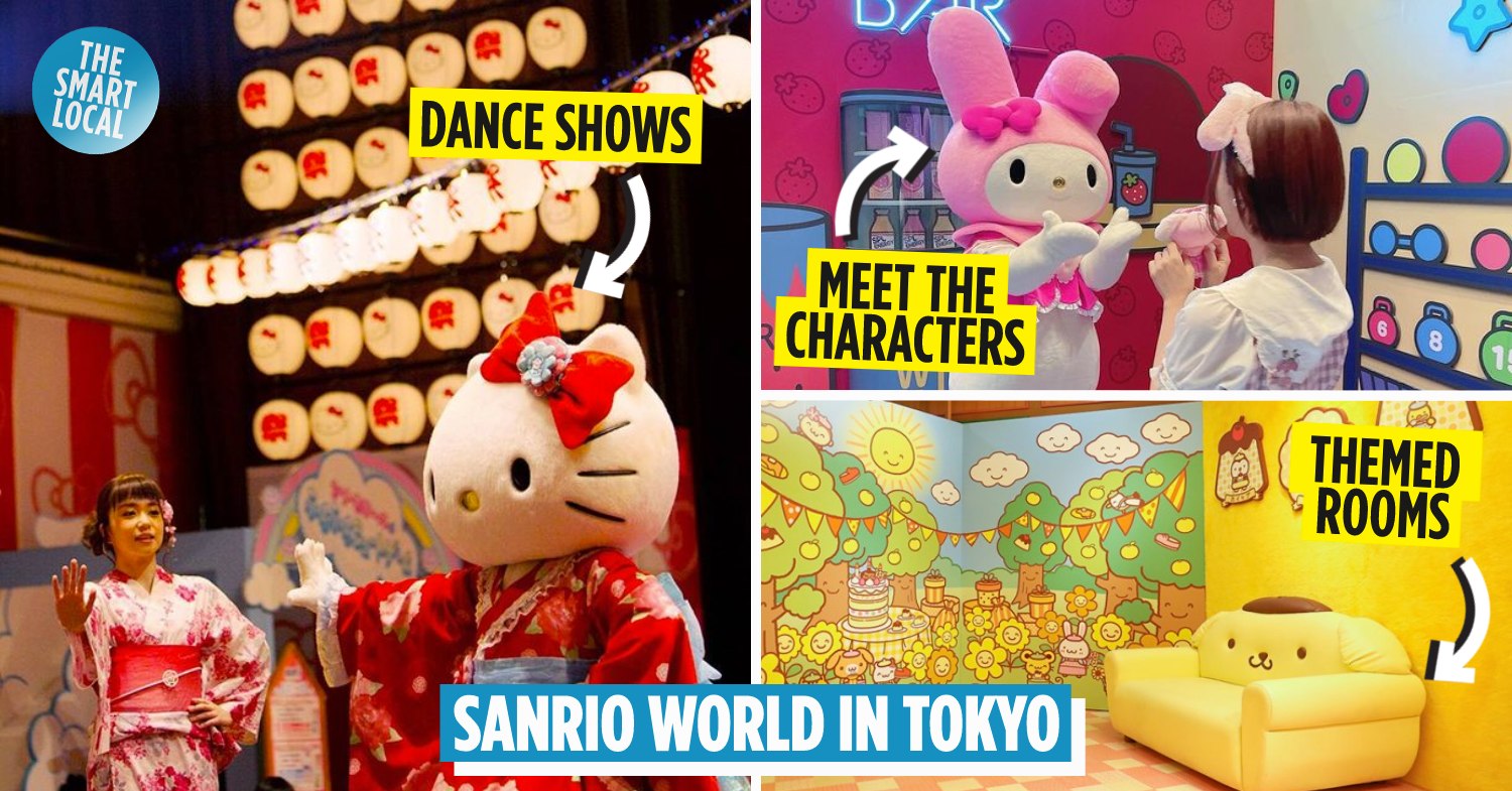 Sanrio Puroland - Meet Sanrio Characters in a Place of Dreams and Happiness!