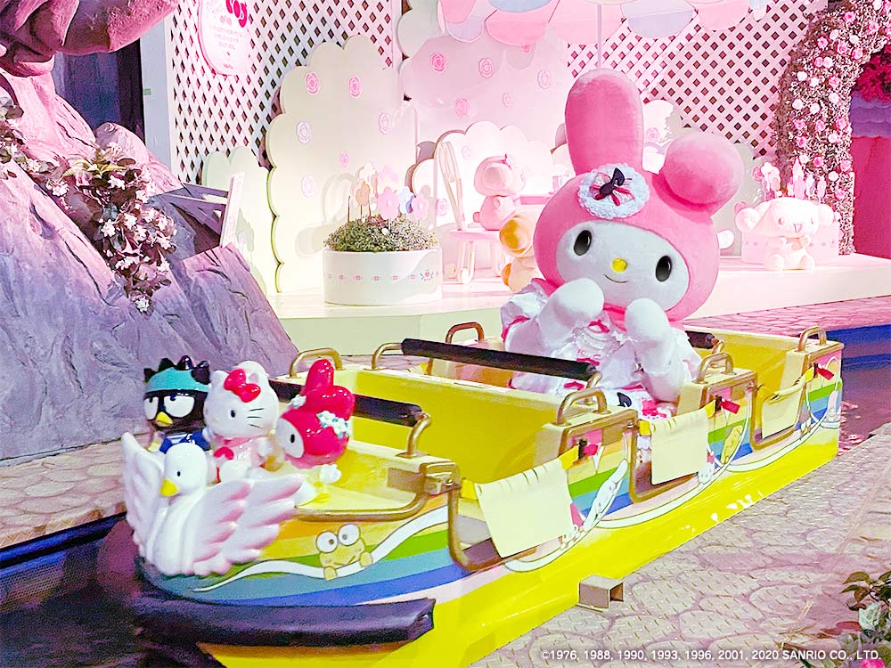 Sanrio Puroland - boat ride