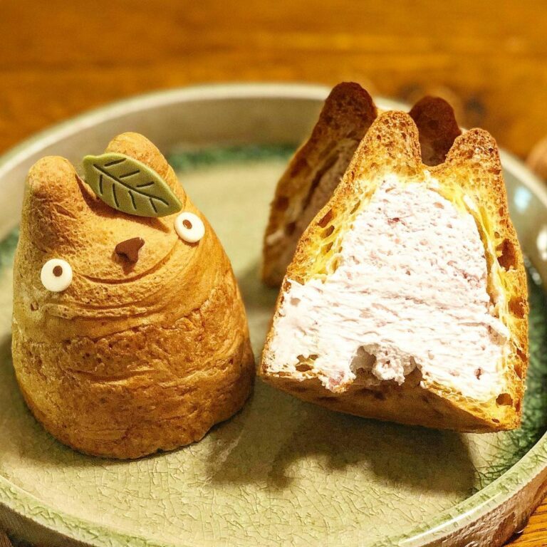 Shirohige’s Cream Puff Factory Bakery That Serves Totoro Cream Puffs