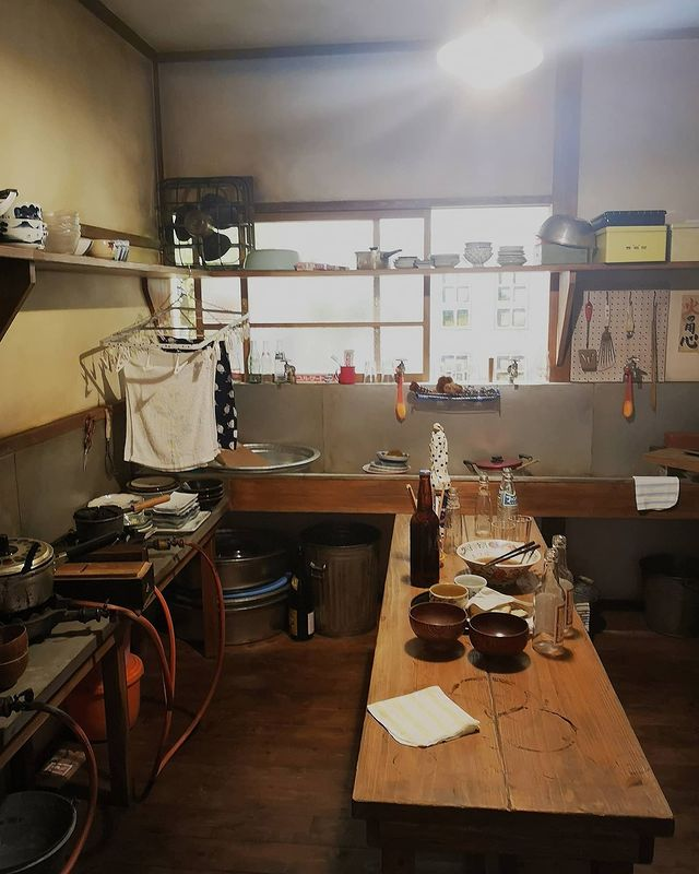 Tokiwaso Manga Museum - Common kitchen area 