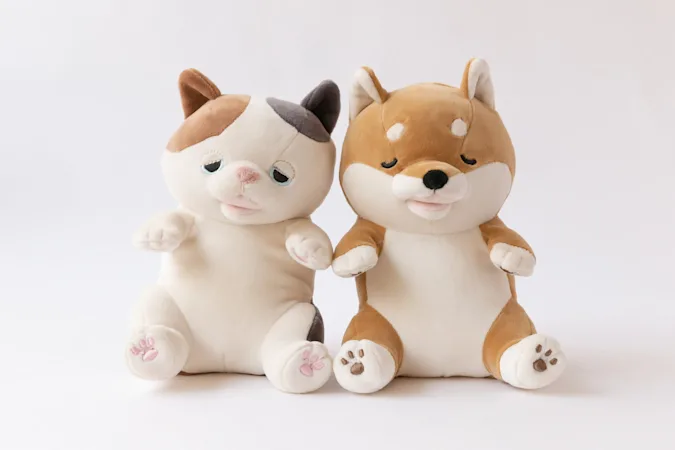 Amagami Ham Ham - Yuzu the cat and Kotaru the shiba inu