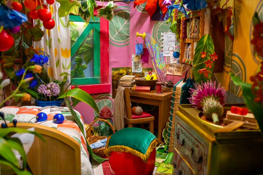 Ghibli Park - the borrowers' family room