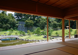 Gyokusen’inmaru Garden - tatami mats of Gyokusen’an