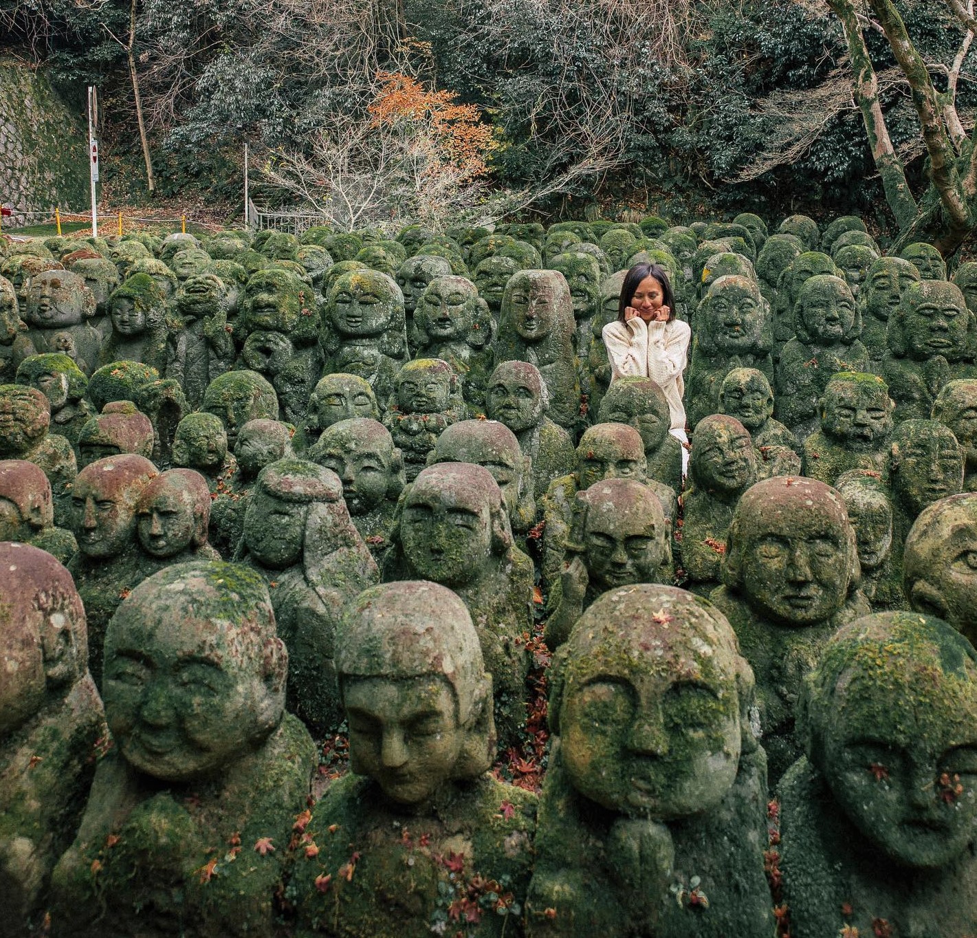 Otagi Nenbutsu-ji - gaze into the statues to find a piece of yourself in them