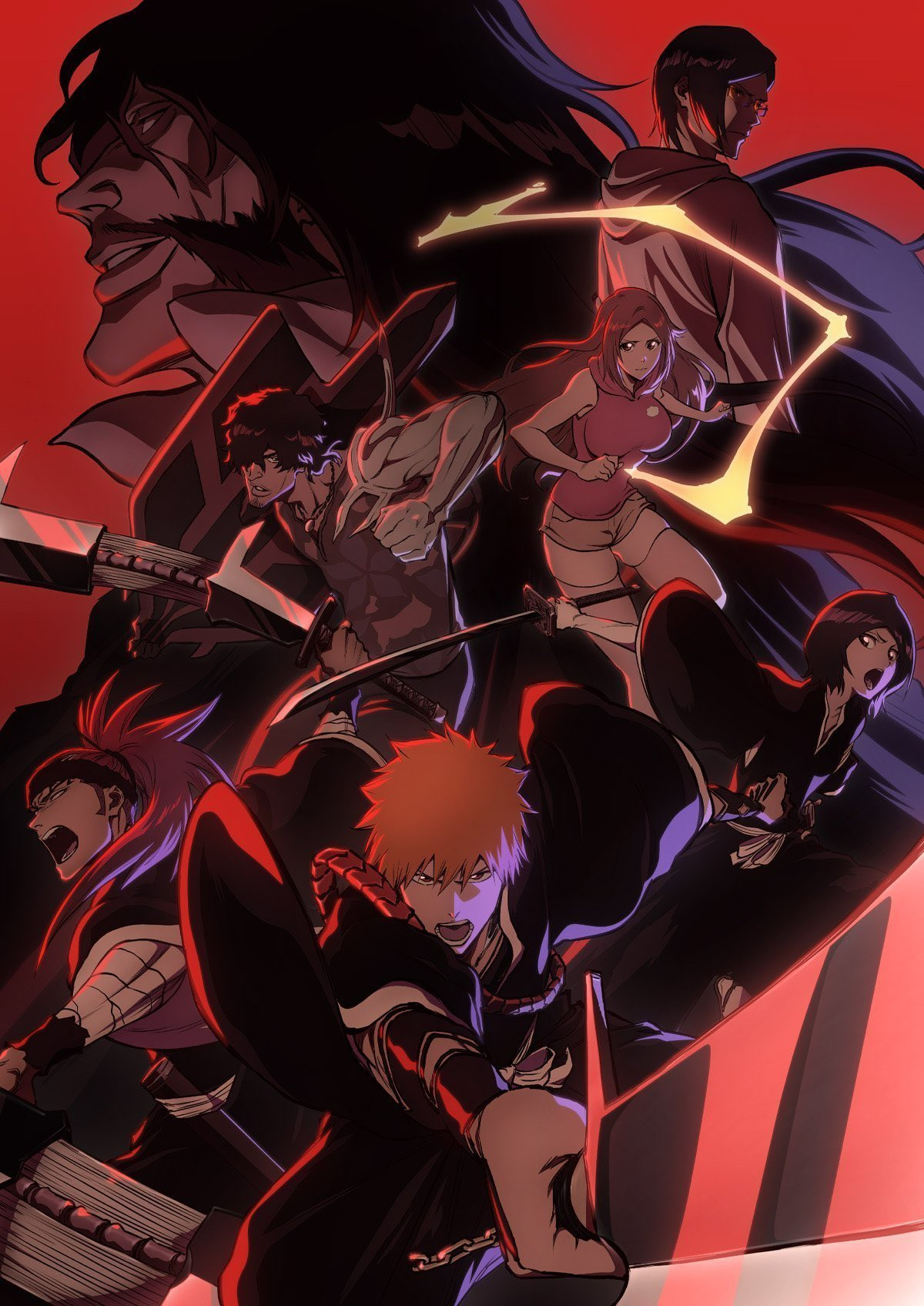 Fall 2022 anime - Bleach: Thousand-Year Blood War poster