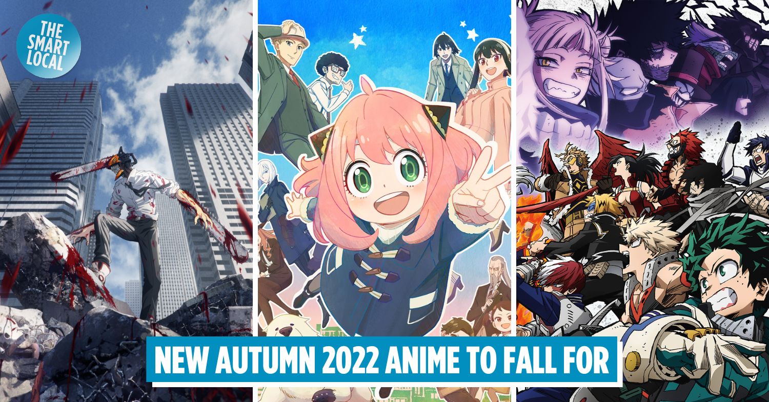 Slideshow Best New Anime to Watch Fall Season 2022