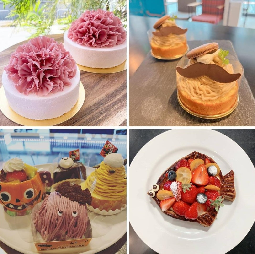 Loaf Bakery - collage of festive desserts