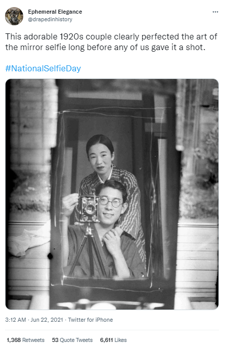 Abandoned places in Japan - a glass plate negative of the Taisho Photographer and his wife posted on Twitter