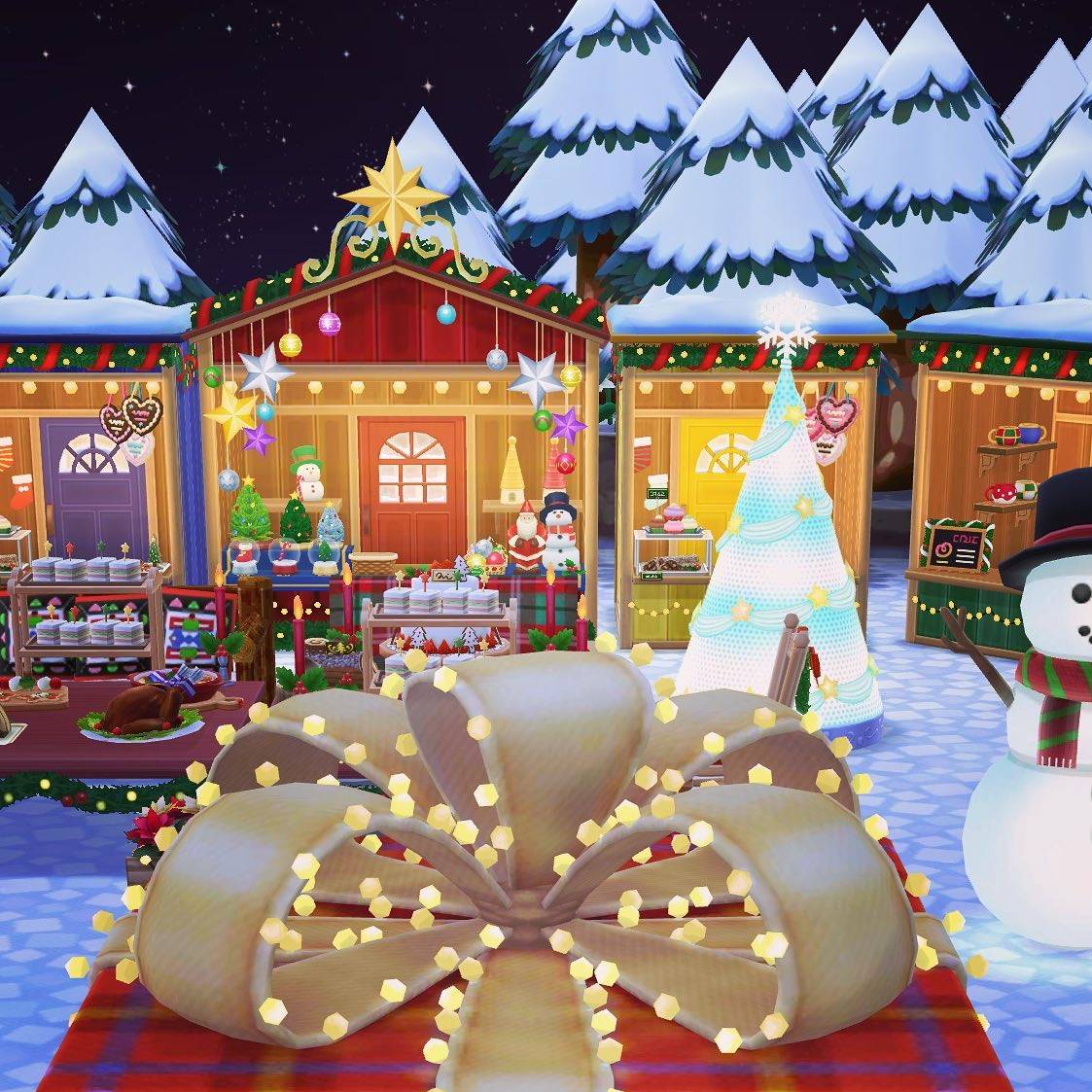 Christmas in Japan - in-game Christmas market