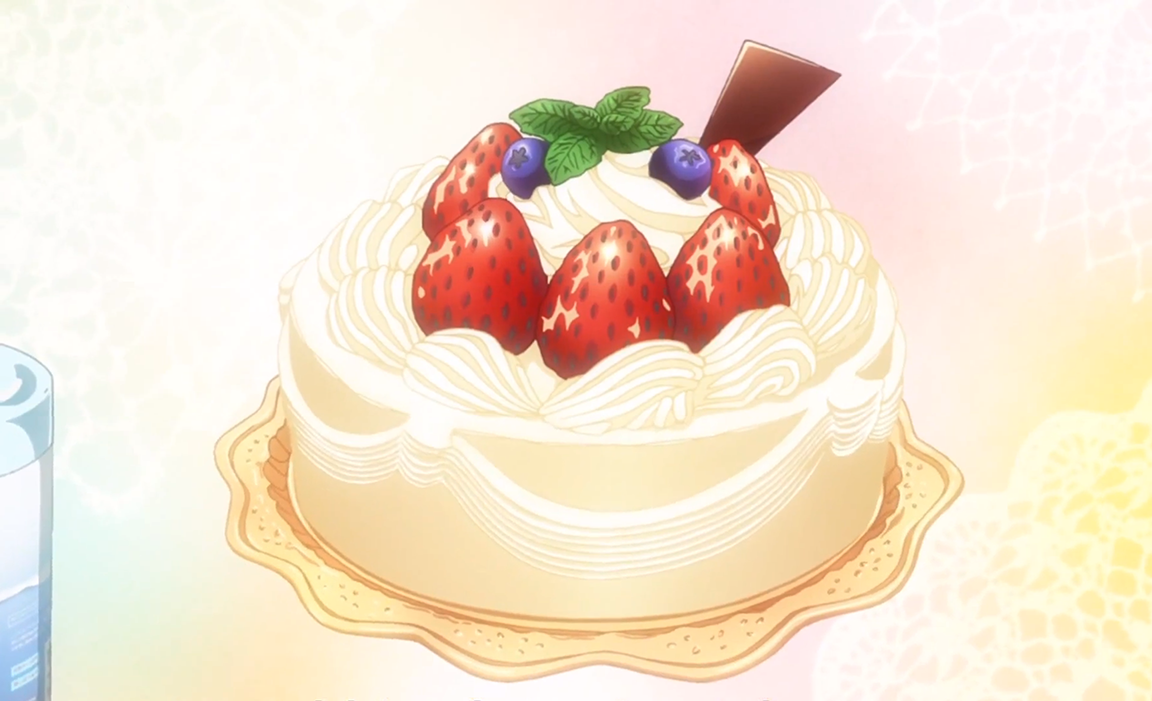 Christmas in Japan - whole strawberry shortcake