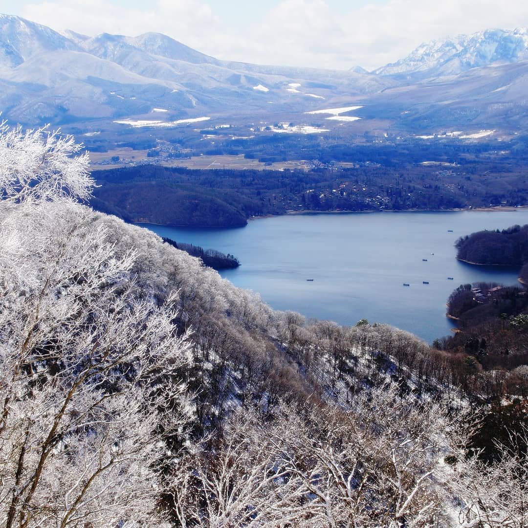 Japan ski resorts - Lake Nojiri