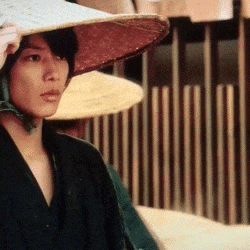 Takeru Satoh Facts - Takeru Satoh getting pulled along the streets in Rurouni Kenshin