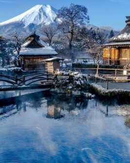 Oshino Hakkai: 8 Sacred Ponds Where Mount Fuji’s 6th Lake Once Laid