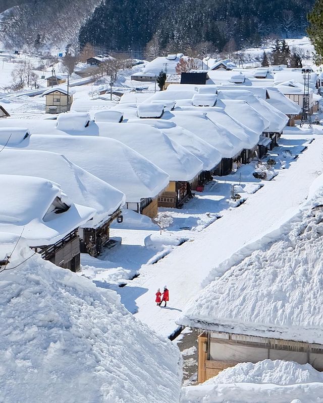 Ouchi Juku - winter views