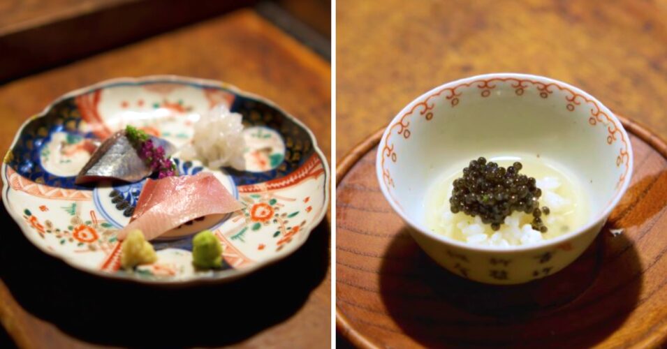 Tempura Matsu Serves Unique Noodles In Ice Bowl Dish