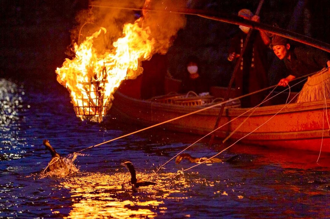 Itoh Kyuemon - cormorant fishing