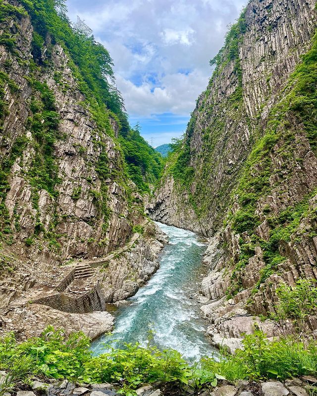 kiyotsu gorge - valley