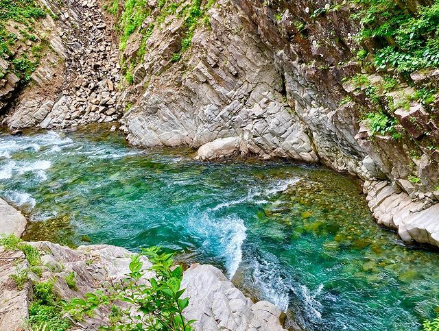 kiyotsu gorge - valley