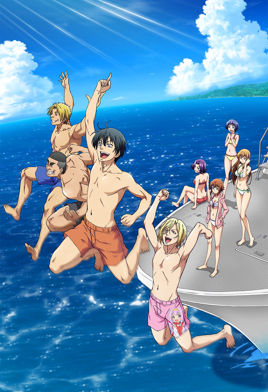 slice of life anime - grand blue