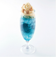 Chugai Grace Cafe - blueberry cookie cream drink