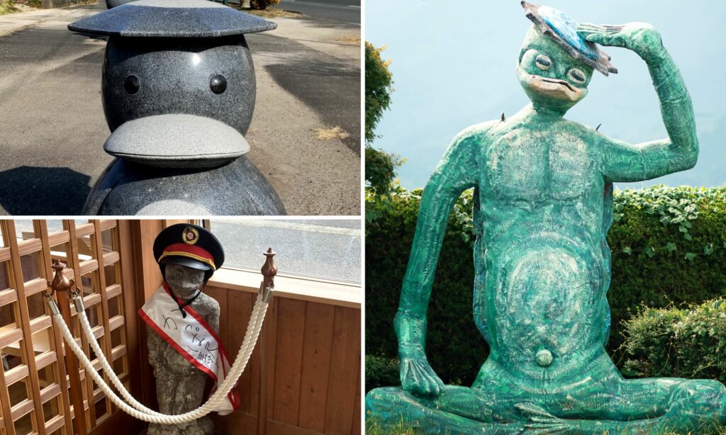 Tanushimaru Station: Kappa-Shaped Train Station With Themed Cafe