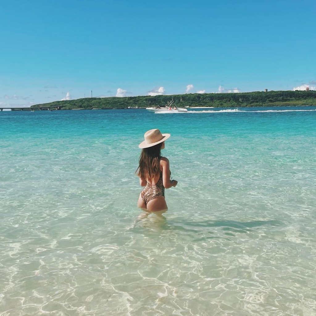 beaches in japan - island