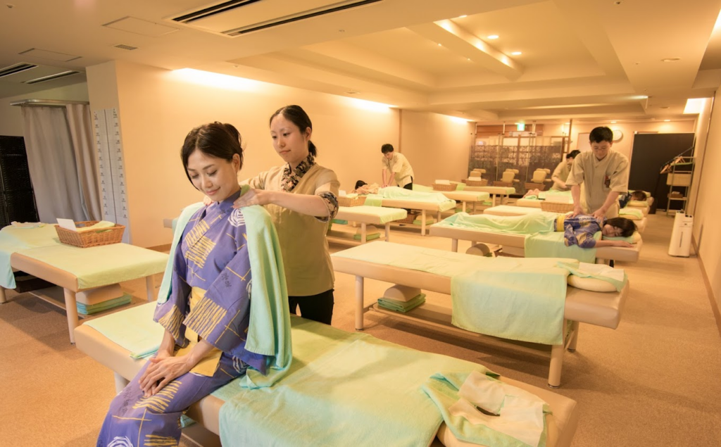 nagashima resort - massage